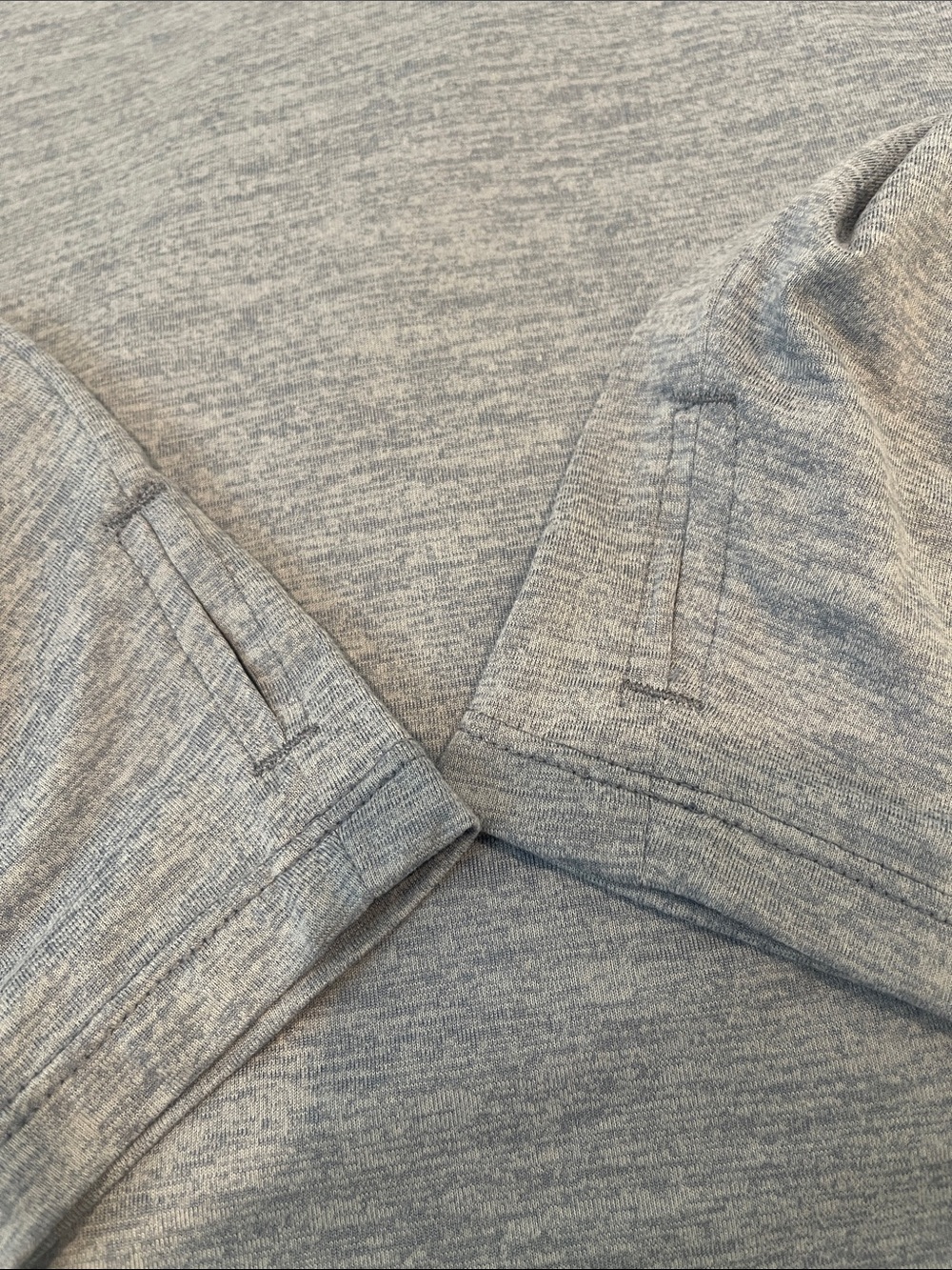 REEBOK | Denim Blue Athletic Shirt Long Sleeve Crew Neck Tshirt Sz XL - Picture 8 of 10